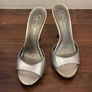 Silver slip on